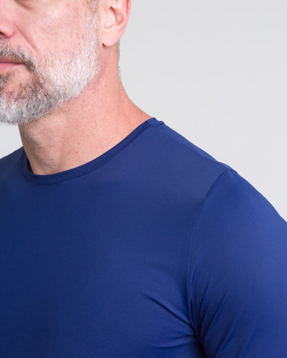 Blusa Segunda Pele Shade Masculina - Azul