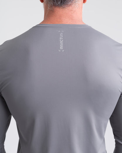 Blusa Segunda Pele Shade Masculina - Cinza