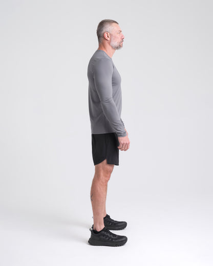 Blusa Segunda Pele Shade Masculina - Cinza