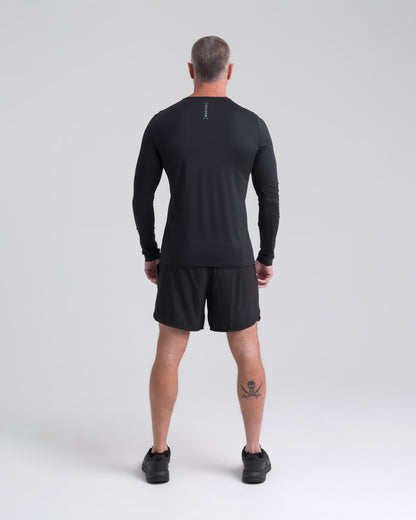 Blusa Segunda Pele Shade Masculina - Preta