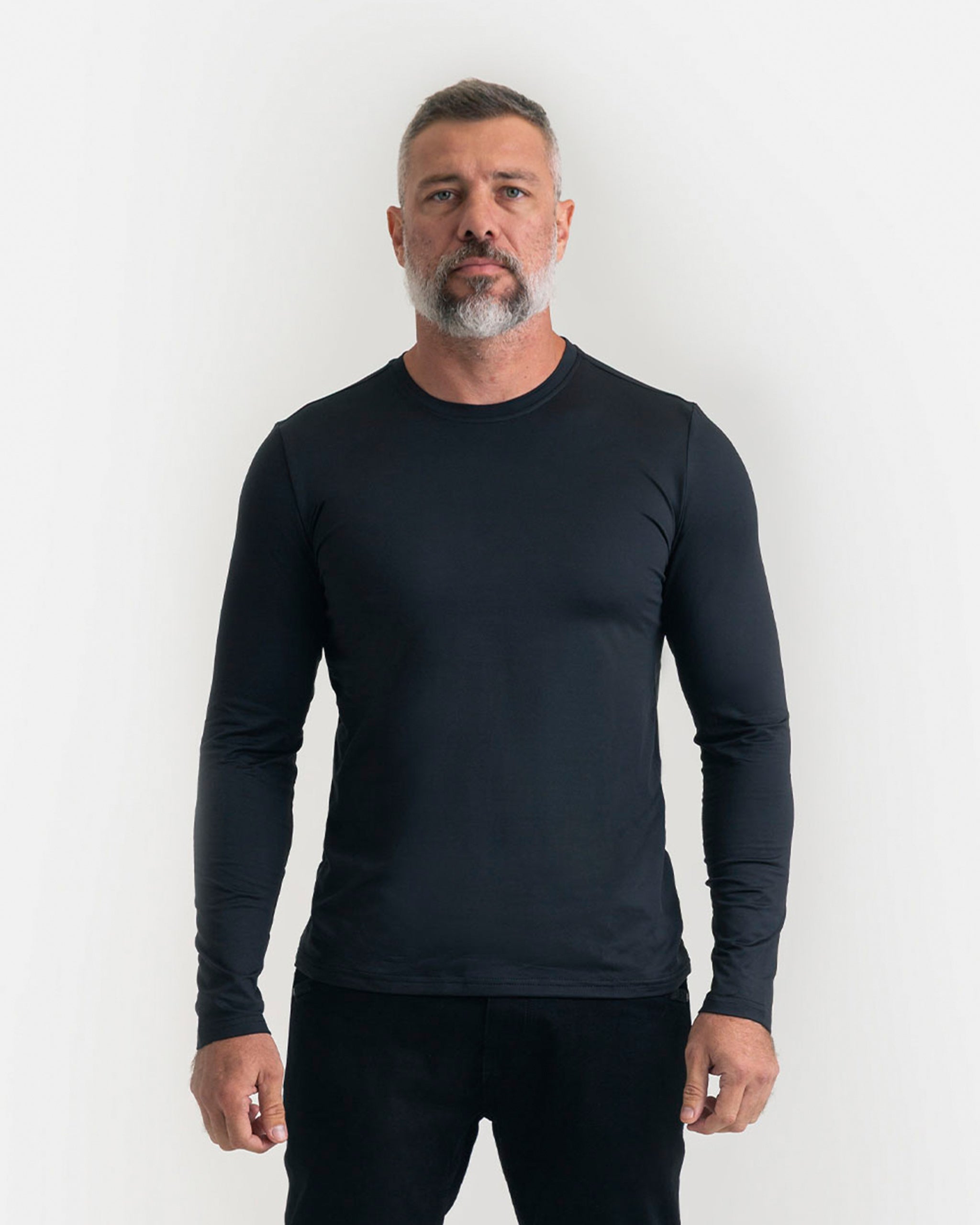 Blusa Segunda Pele Thermo Masculina - Preta