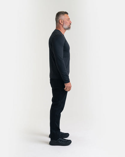 Blusa Segunda Pele Thermo Masculina - Preta