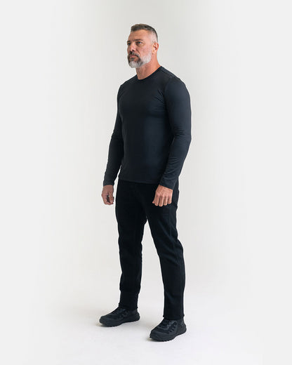 Blusa Segunda Pele Thermo Masculina - Preta