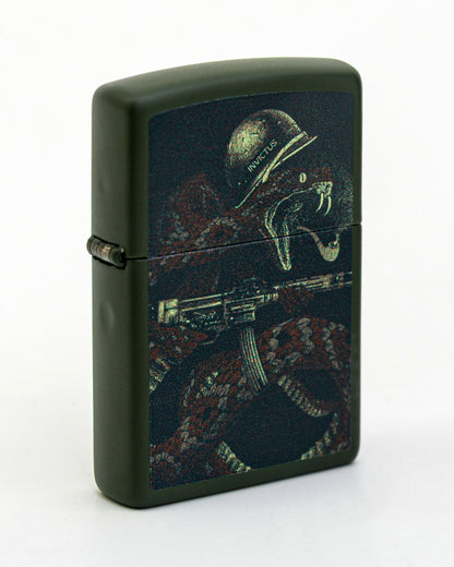 Zippo Cobra Flamejante - Edição Limitada