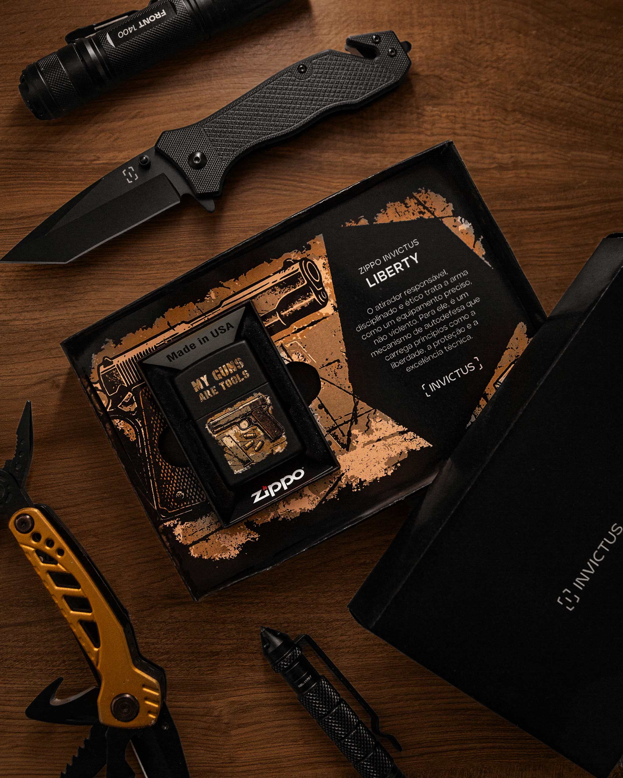 Zippo Liberty - Edição Limitada
