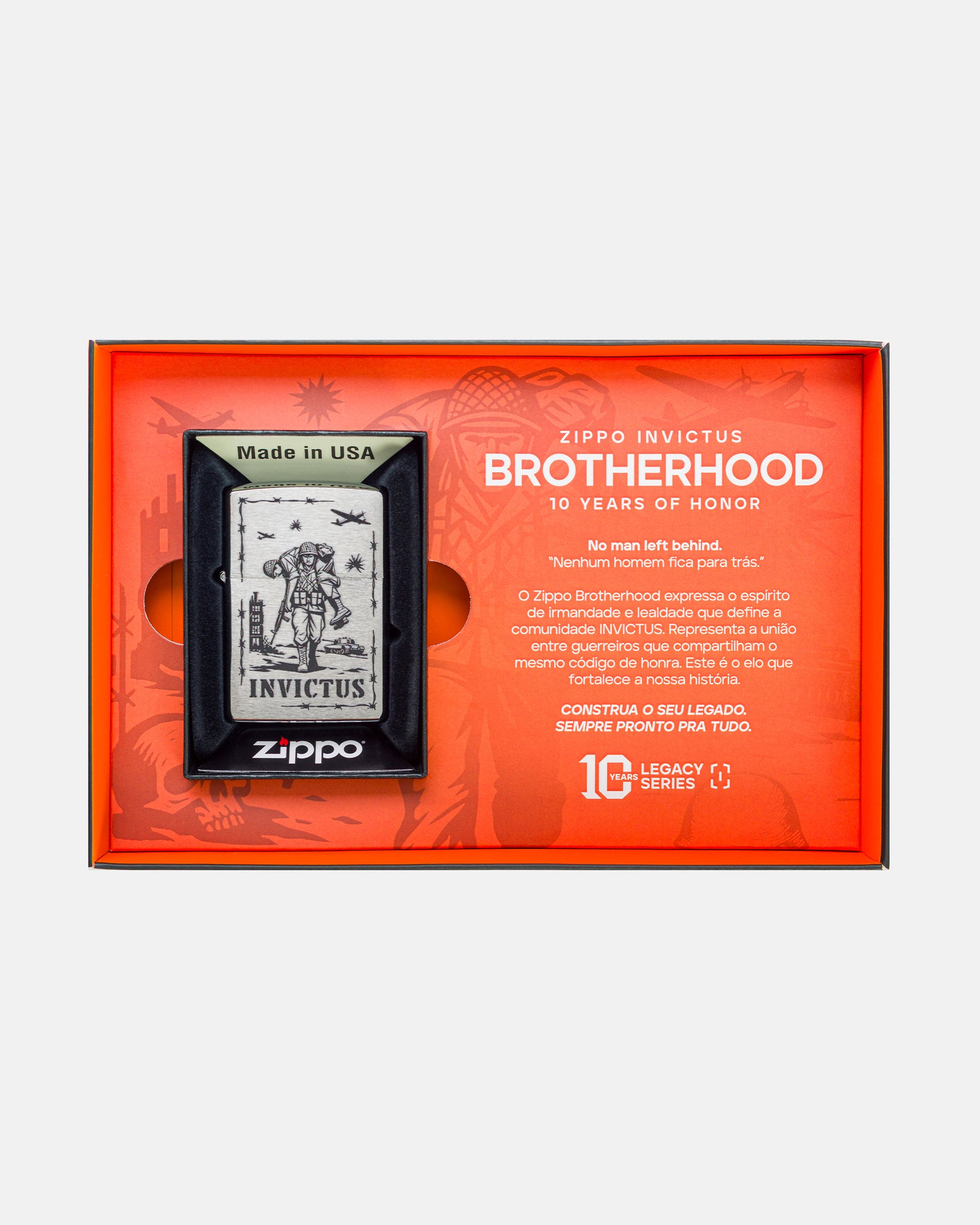 Zippo Invictus Brotherhood - 10 Years of Honor