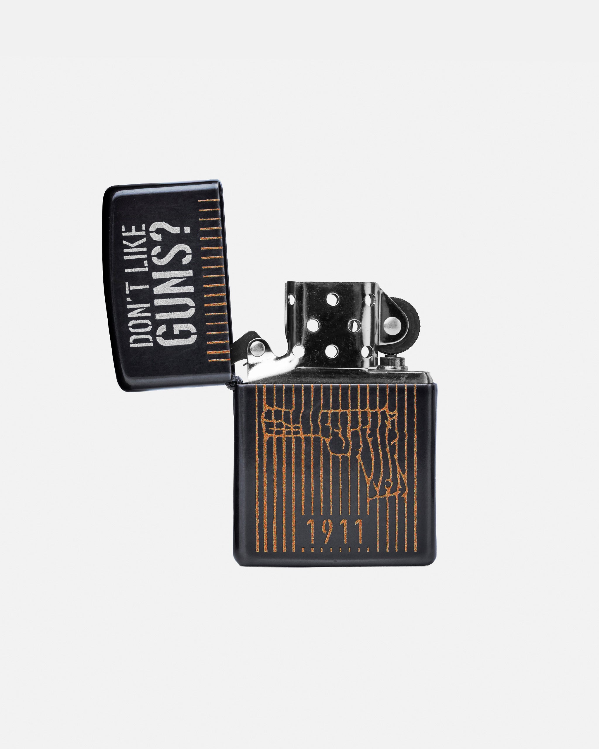 Zippo Invictus Don't Like Guns - Edição Limitada