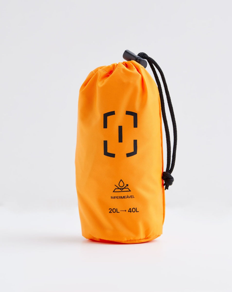 Capa de Chuva Drypack para Mochila - Laranja
