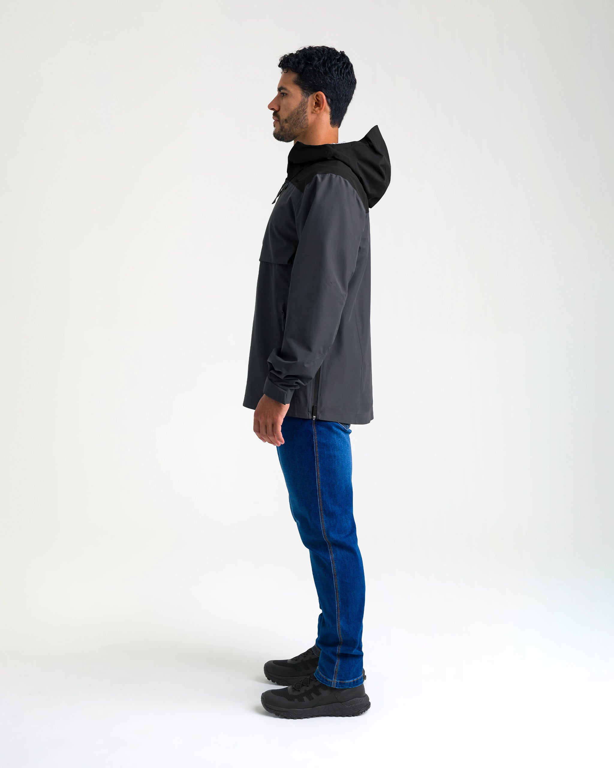 Jaqueta Overland - Chumbo e Preta