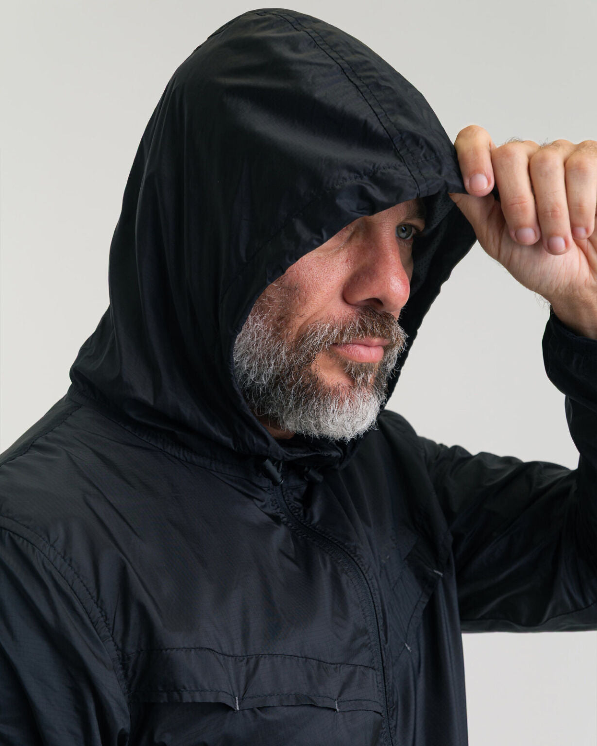 JAQUETA CORTA VENTO ACTION - PRETA