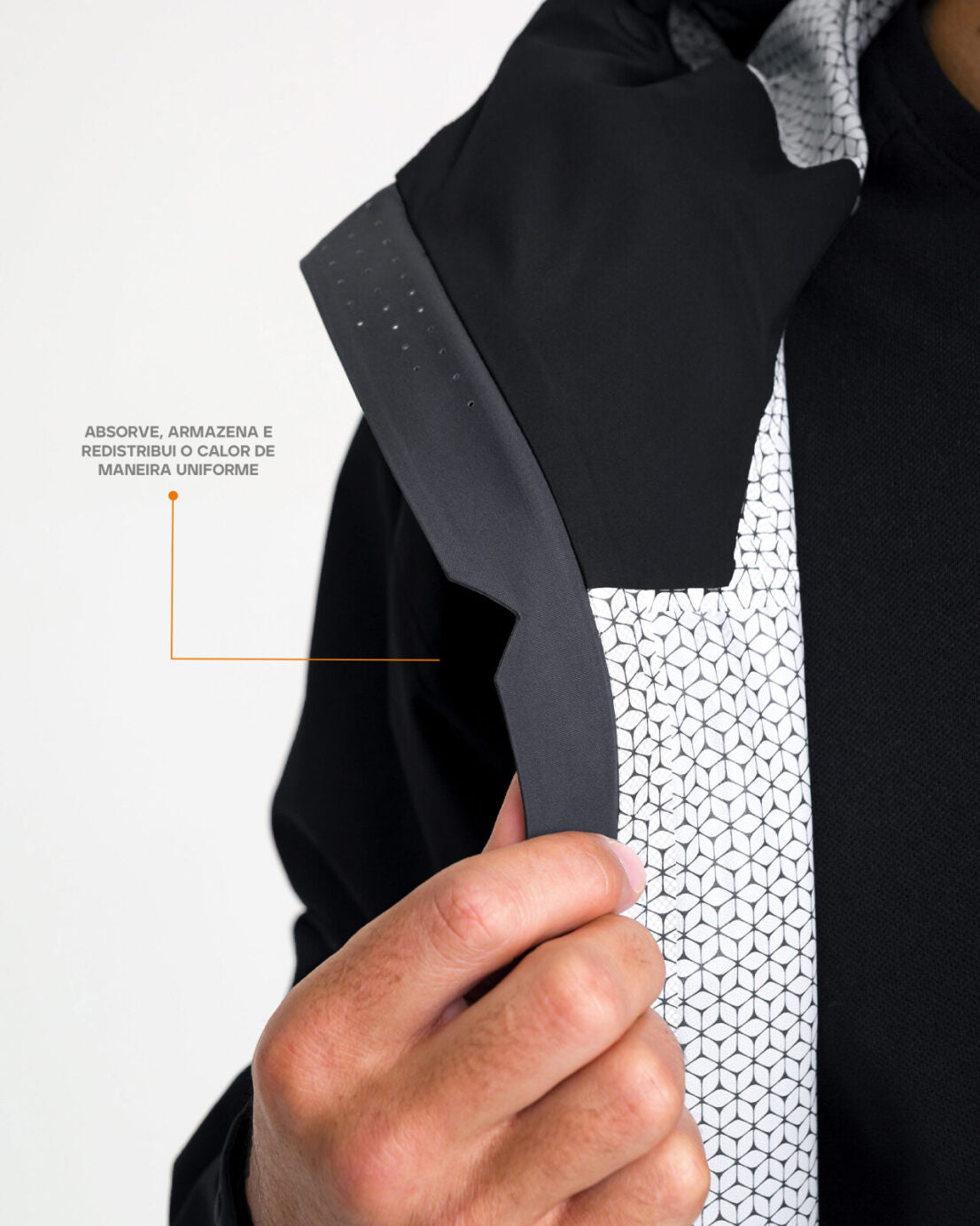 Jaqueta Overland - Chumbo e Preta