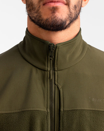 Jaqueta Fleece Snow - Verde Oliva