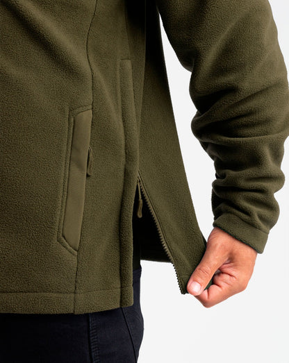 Jaqueta Fleece Snow - Verde Oliva