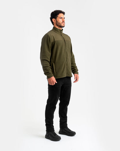 Jaqueta Fleece Snow - Verde Oliva