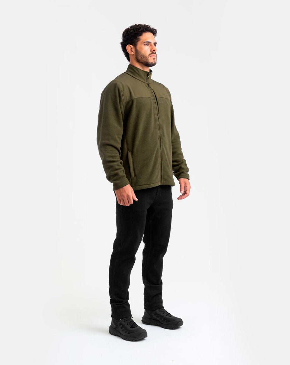 Jaqueta Fleece Snow - Verde Oliva