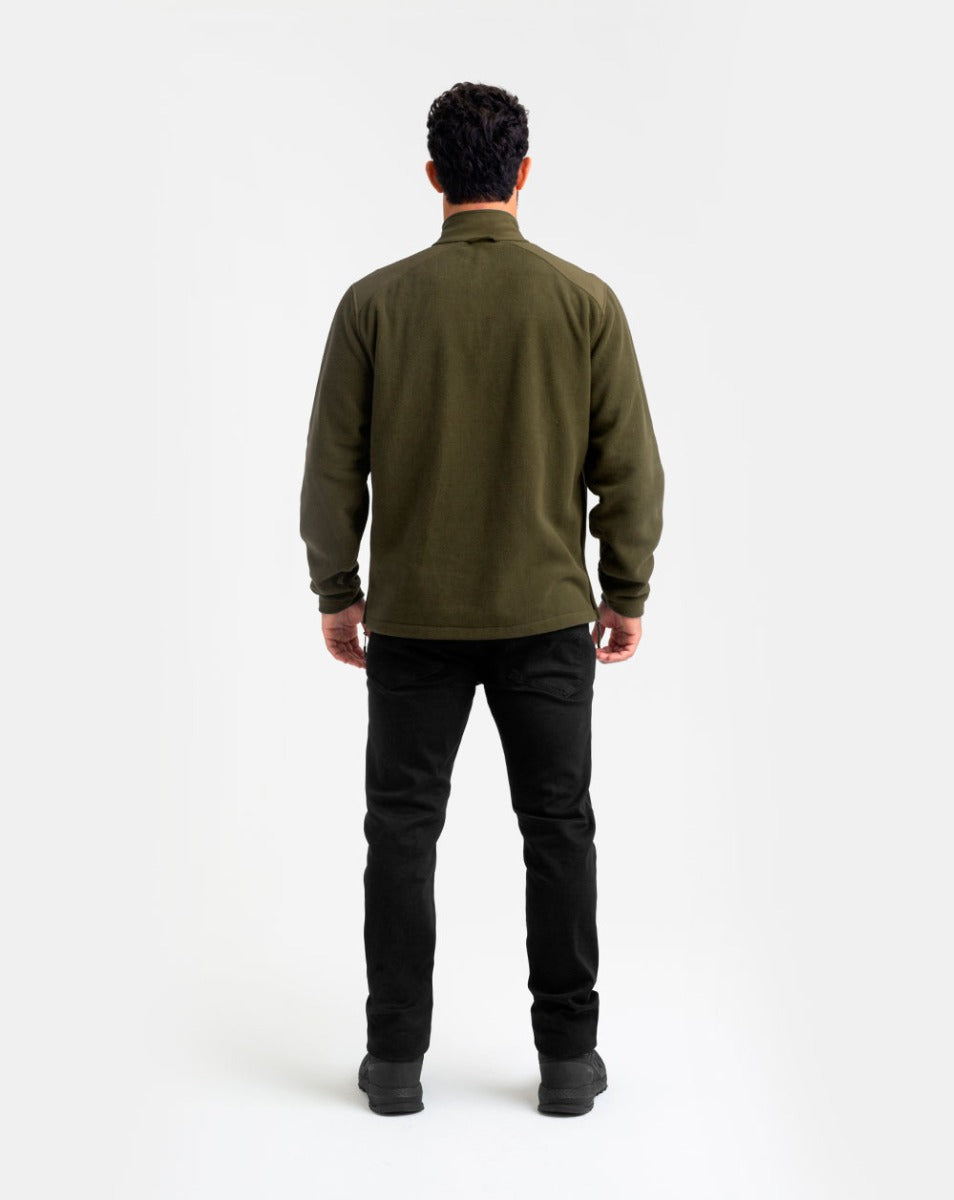 Jaqueta Fleece Snow - Verde Oliva