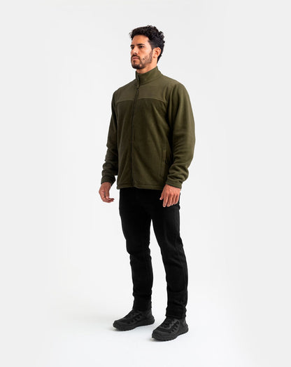Jaqueta Fleece Snow - Verde Oliva