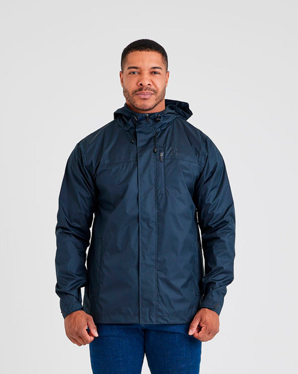 Jaqueta Parka Fusion - Azul Marinho