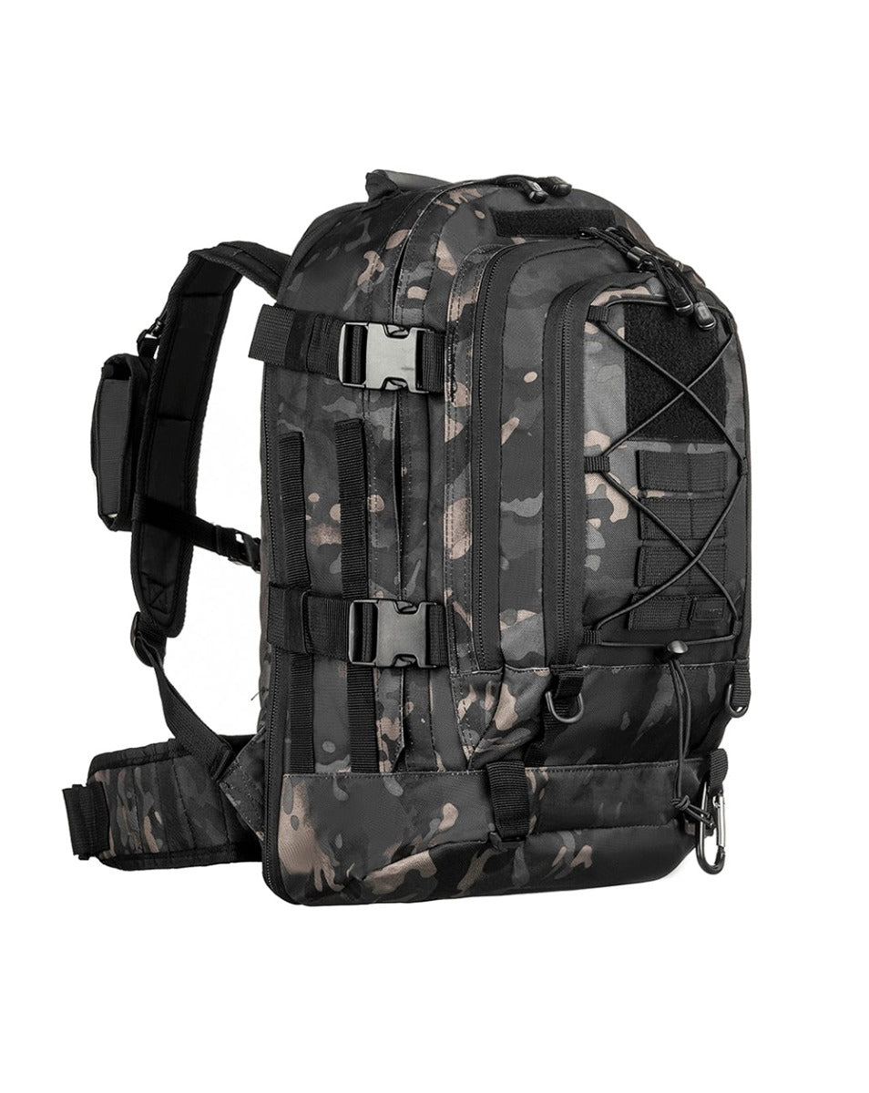 Mochila Duster - Camuflado Warskin Black 35L