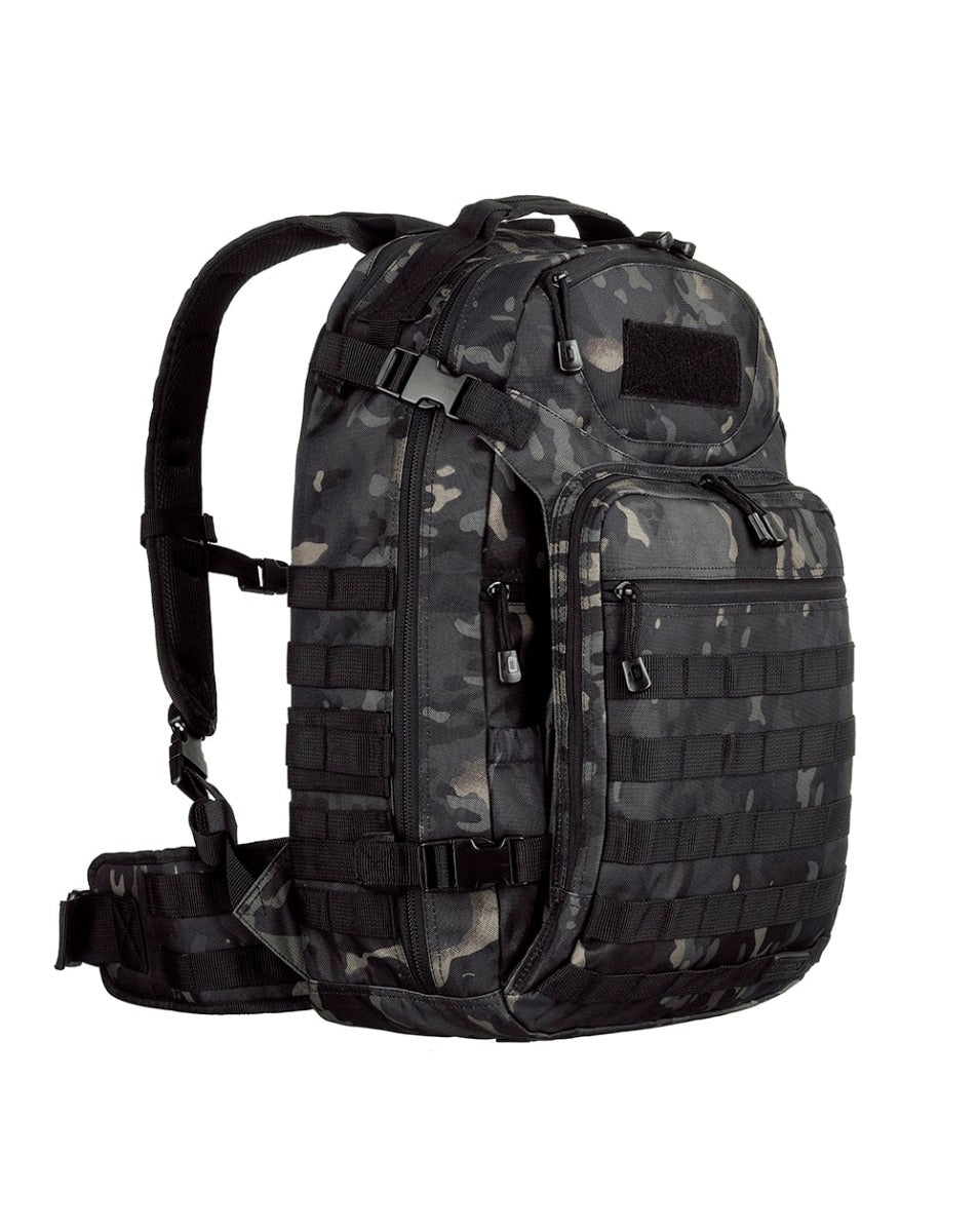 Mochila Mission - Camuflado Warskin Black 45L
